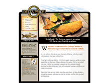 Tablet Screenshot of deltapride.com
